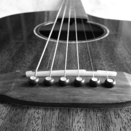 Photo of a guitar